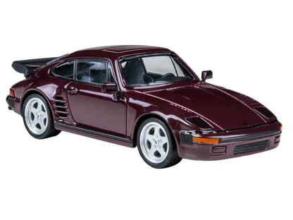 Paragon Models 1986 RUF BTR Slantnose Porsche 911 Ruby Red Metallic 1:64