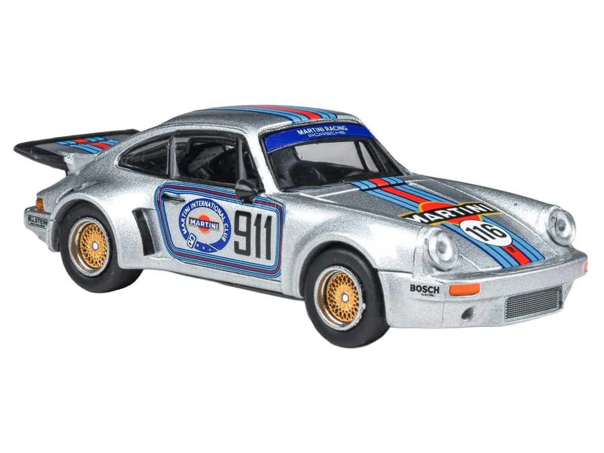 Paragon Models Porsche 911 Carrera RSR 3.0 Martini Racing Silver 1:64