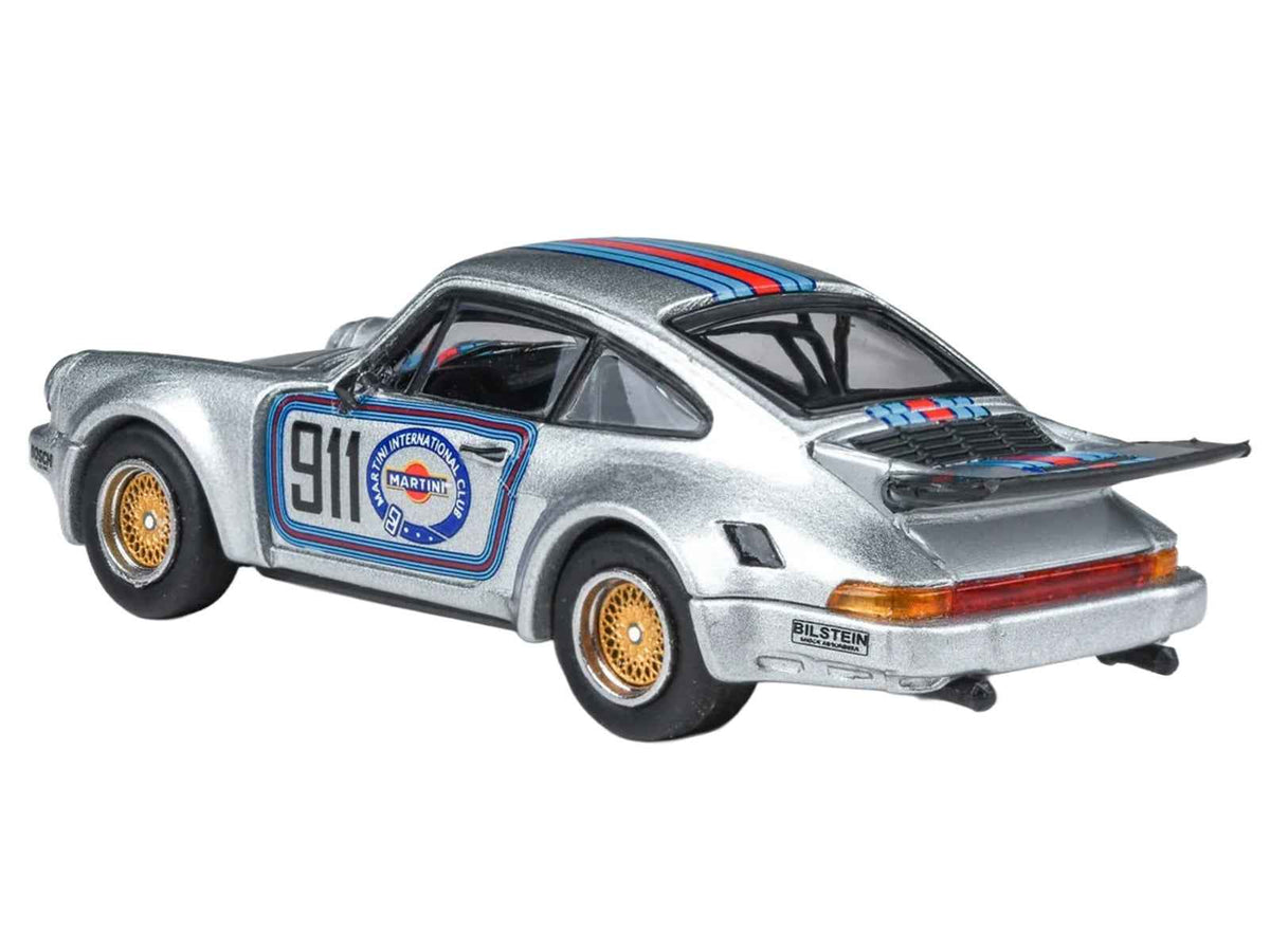Paragon Models Porsche 911 Carrera RSR 3.0 Martini Racing Silver 1:64