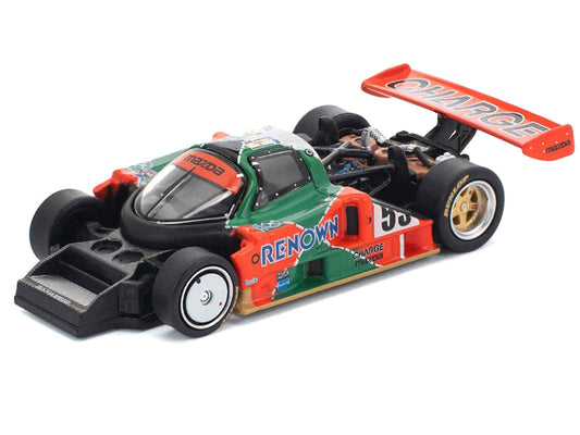 Mazda 787B #55 Johnny Herbert - Volker Weidler - Bertrand Gachot "Mazdaspeed" Winner "24 Hours of Le Mans" (1991) 1/64 Diecast Model Car by Pop Race