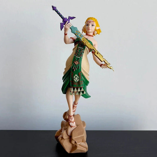 Princess Zelda Anime Figure Legend of Zelda Action Figurines PVC Statue Collectible Display Toy 21 CM