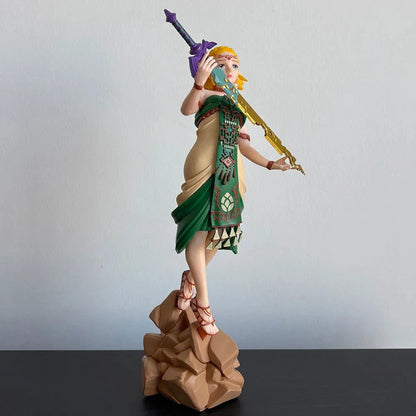 Princess Zelda Anime Figure Legend of Zelda Action Figurines PVC Statue Collectible Display Toy 21 CM