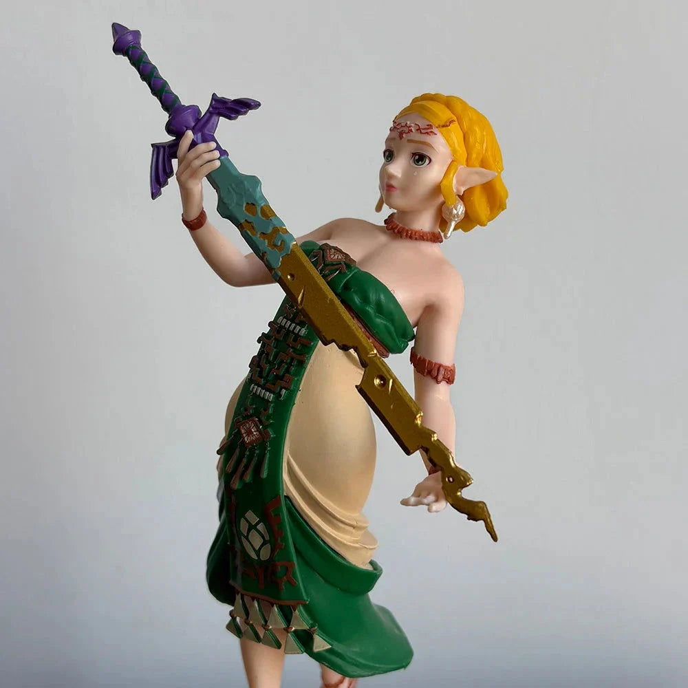 Princess Zelda Anime Figure Legend of Zelda Action Figurines PVC Statue Collectible Display Toy 21 CM