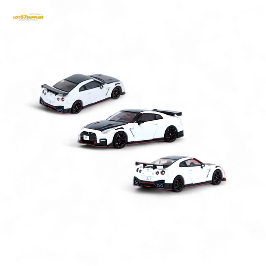 INNO64 Nissan GT-R R35 NISMO White 1:64
