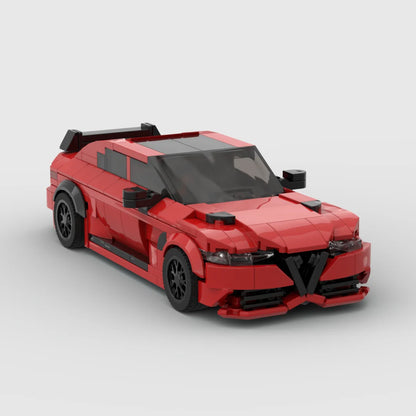 2024 Hot MOC Speed City Car Champion Racer Classic Supercar Building Blocks Brick Racing Super Technique Creative Garage DIY Set