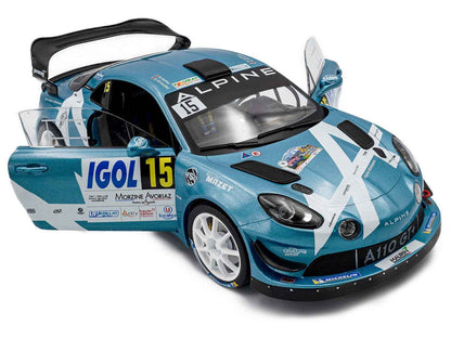 Solido 2024 Alpine A110 Rallye GT+ #15 Mont Blanc 1:18