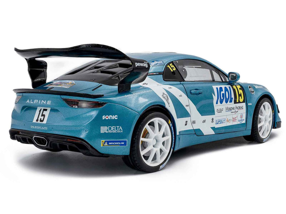 Solido 2024 Alpine A110 Rallye GT+ #15 Mont Blanc 1:18