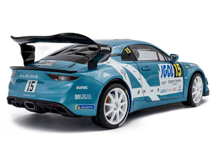 Solido 2024 Alpine A110 Rallye GT+ #15 Mont Blanc 1:18