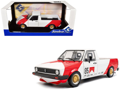 1983 Volkswagen Caddy MK 1 Truck "Red Cowboy Racing Tribute" 1/18 by Solido