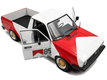 1983 Volkswagen Caddy MK 1 Truck "Red Cowboy Racing Tribute" 1/18 by Solido