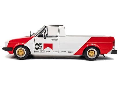 1983 Volkswagen Caddy MK 1 Truck "Red Cowboy Racing Tribute" 1/18 by Solido