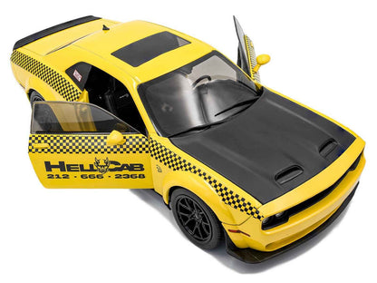 Solido 2023 Dodge Challenger SRT Hellcat Redeye NYC Hellcab 1:18