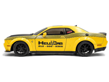 Solido 2023 Dodge Challenger SRT Hellcat Redeye NYC Hellcab 1:18