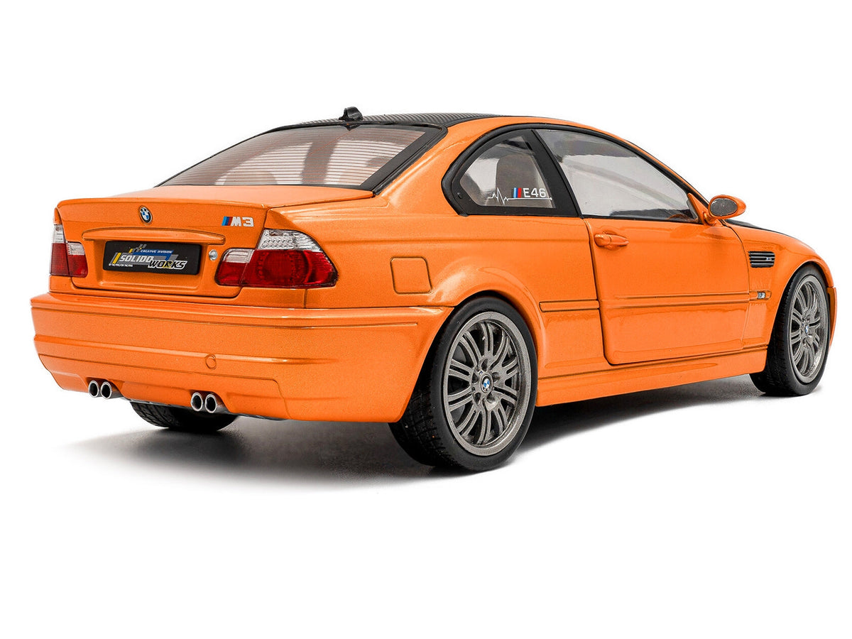 Solido 2000 BMW E46 M3 Solido Works Orange 1:18