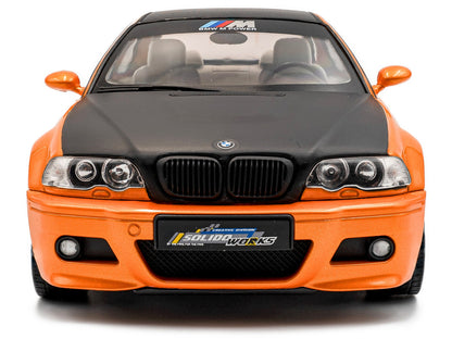 Solido 2000 BMW E46 M3 Solido Works Orange 1:18