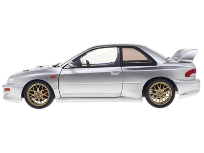 Solido 1998 Subaru Impreza 22B Silver Gold Wheels 1:18