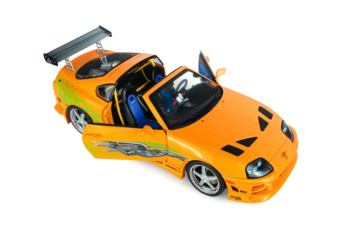 Solido 1993 Toyota Supra MK4 Orange 1:18