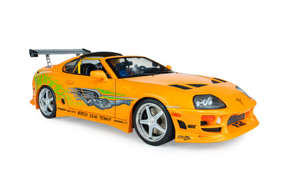 Solido 1993 Toyota Supra MK4 Orange 1:18