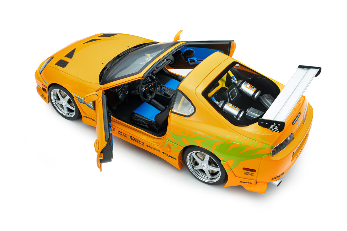 Solido 1993 Toyota Supra MK4 Orange 1:18