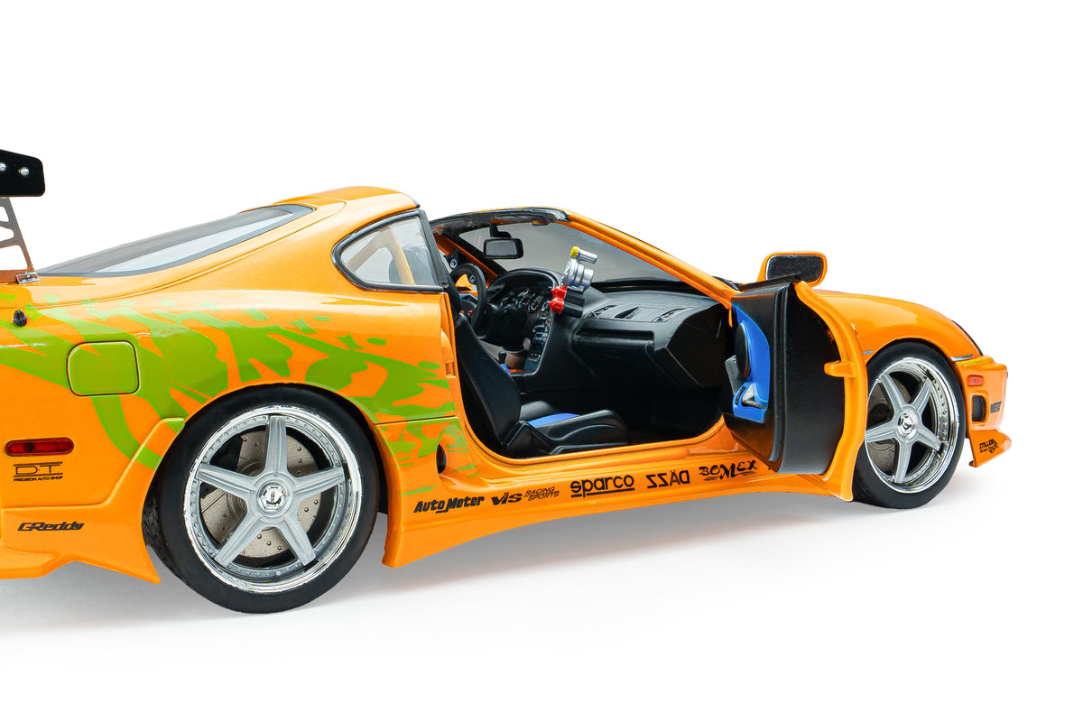 Solido 1993 Toyota Supra MK4 Orange 1:18
