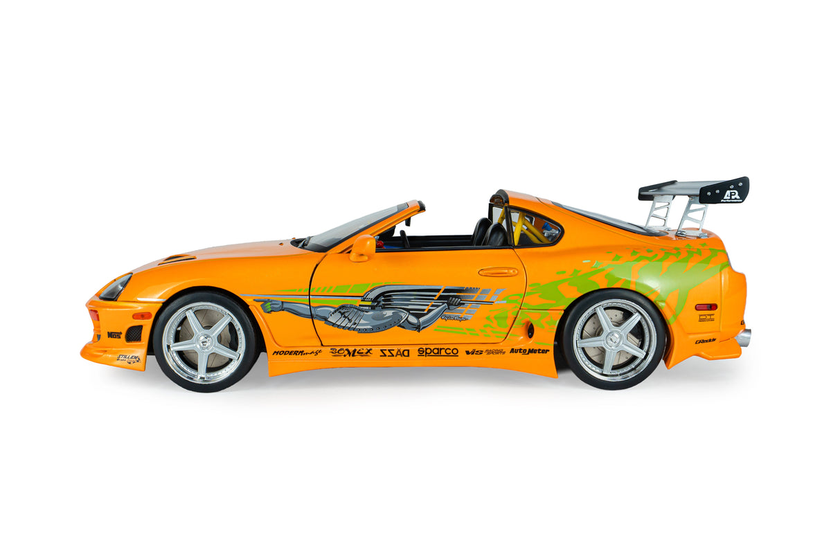 Solido 1993 Toyota Supra MK4 Orange 1:18