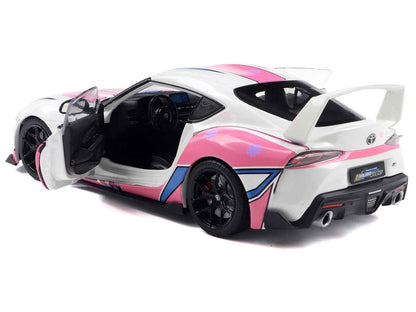 Solido 2024 Toyota GR Supra Itasha StreetFighters White 1:18