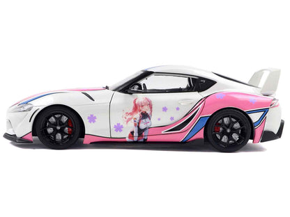 Solido 2024 Toyota GR Supra Itasha StreetFighters White 1:18