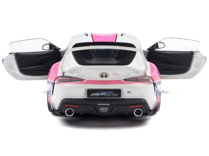 Solido 2024 Toyota GR Supra Itasha StreetFighters White 1:18