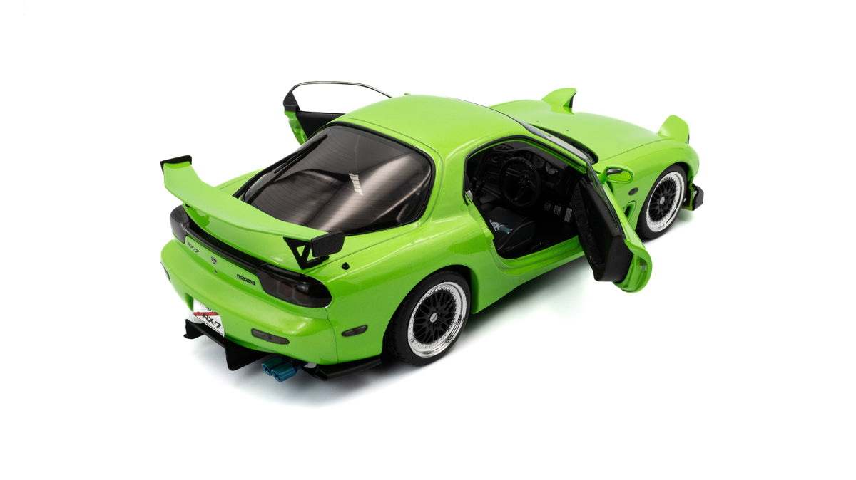 Solido 1999 Mazda RX-7 FD3S Works Green 1:18
