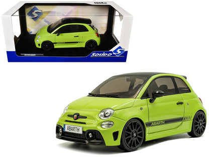 Solido 2023 Fiat F595 Abarth Verde Adrenalina Green 1:18