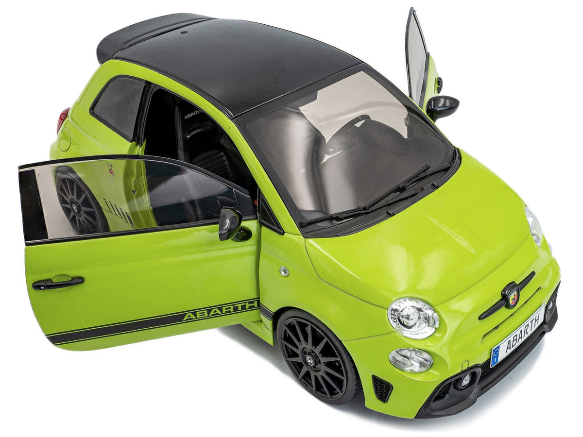 Solido 2023 Fiat F595 Abarth Verde Adrenalina Green 1:18