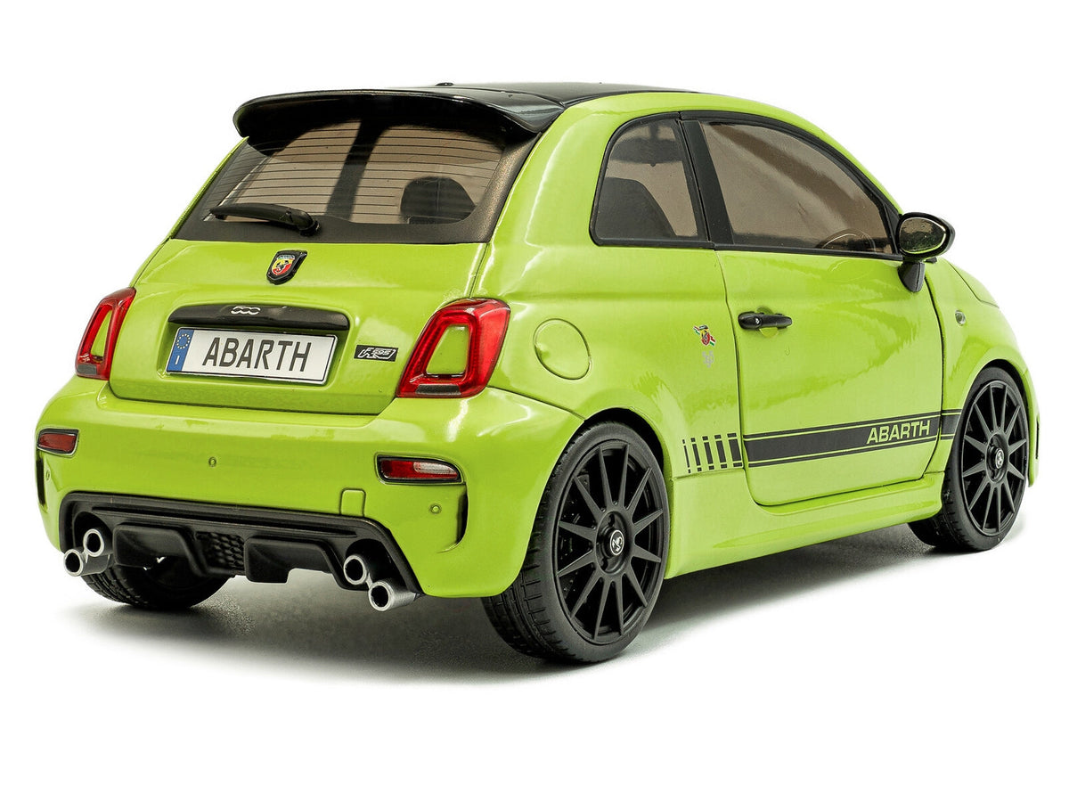 Solido 2023 Fiat F595 Abarth Verde Adrenalina Green 1:18