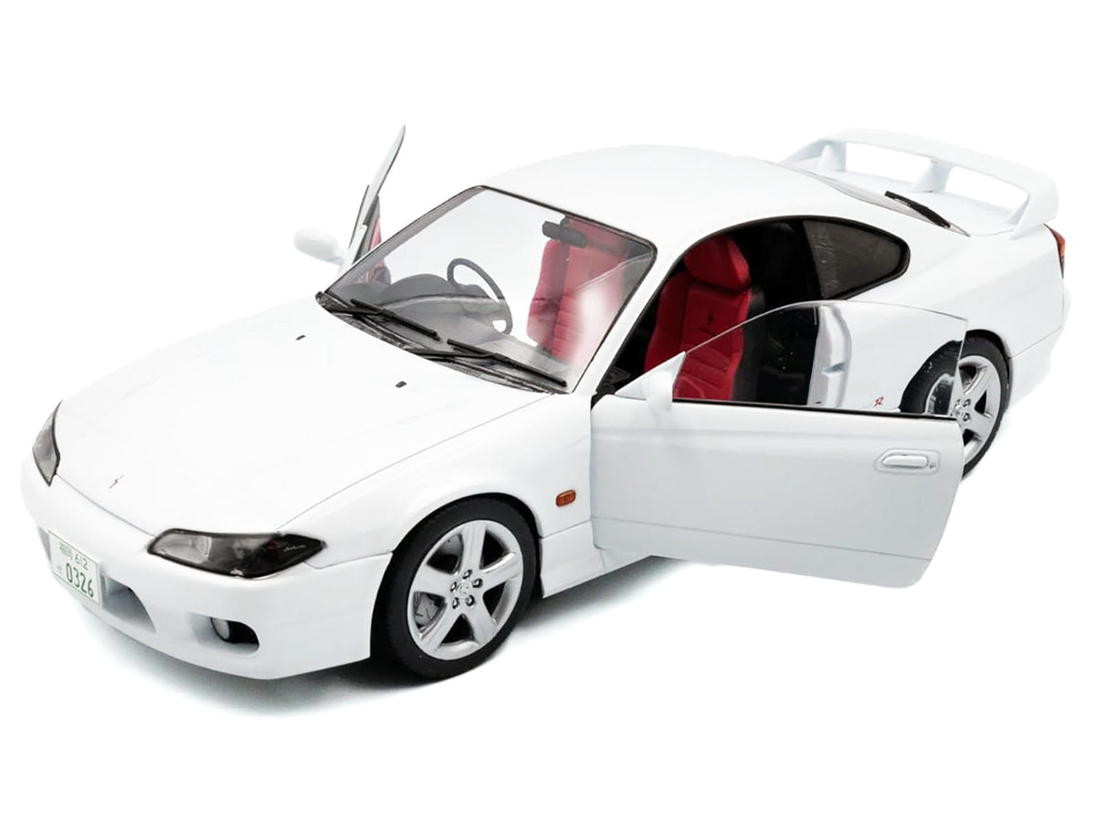 Solido 1999 Nissan Silvia S15 Spec-R Aero Aspen White 1:18