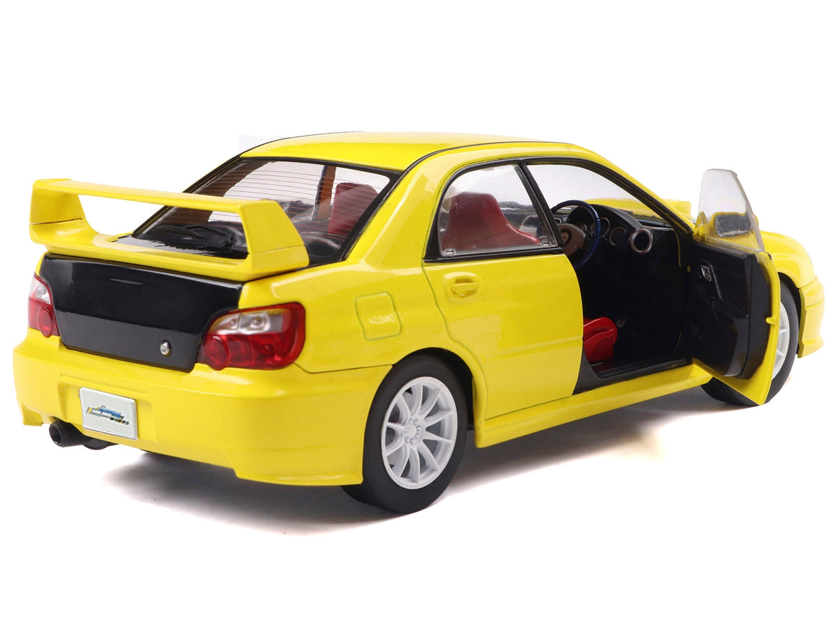 Solido 2003 Subaru Impreza WRX STI Yellow 1:18