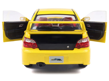 Solido 2003 Subaru Impreza WRX STI Yellow 1:18