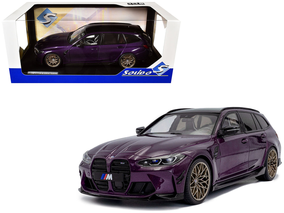 Solido 2024 BMW M3 Competition Touring Twilight Purple 1:18