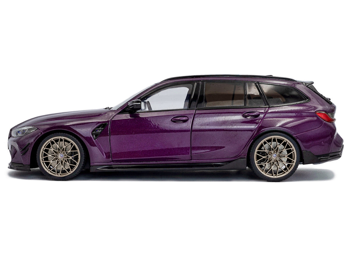 Solido 2024 BMW M3 Competition Touring Twilight Purple 1:18