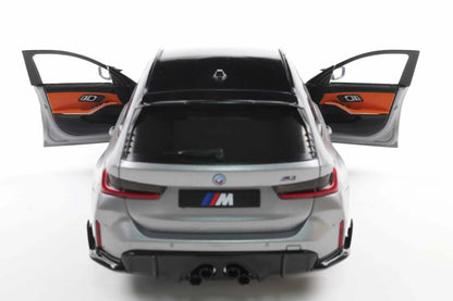 Solido 2024 BMW M3 M-Performance G81 Touring Wagon Frozen Pure Grey Metallic 1:18