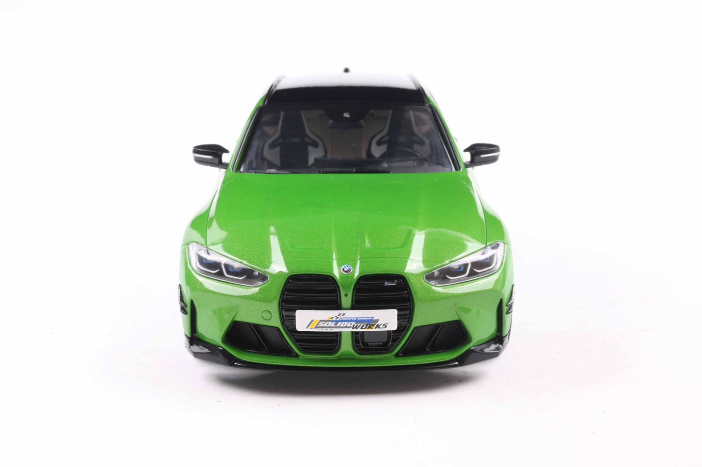 Solido 2024 BMW M3 M-Performance G81 Touring Wagon Green Metallic 1:18