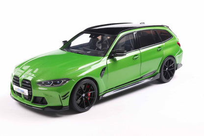 Solido 2024 BMW M3 M-Performance G81 Touring Wagon Green Metallic 1:18