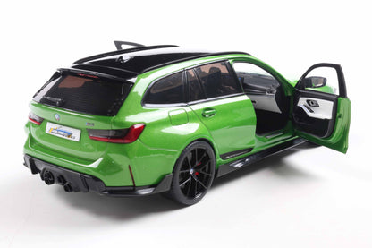 Solido 2024 BMW M3 M-Performance G81 Touring Wagon Green Metallic 1:18