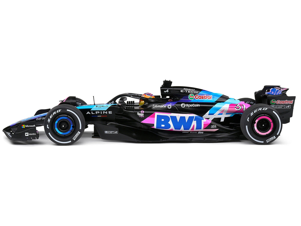Solido 2024 Alpine A524 #31 Ocon Miami GP F1 1:18