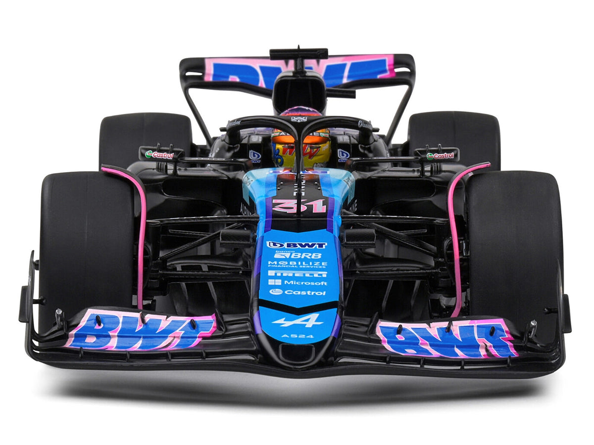 Solido 2024 Alpine A524 #31 Ocon Miami GP F1 1:18