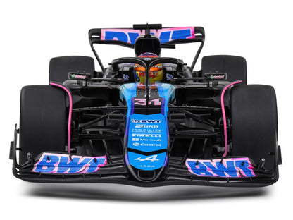 Solido 2024 Alpine A524 #31 Ocon Miami GP F1 1:18