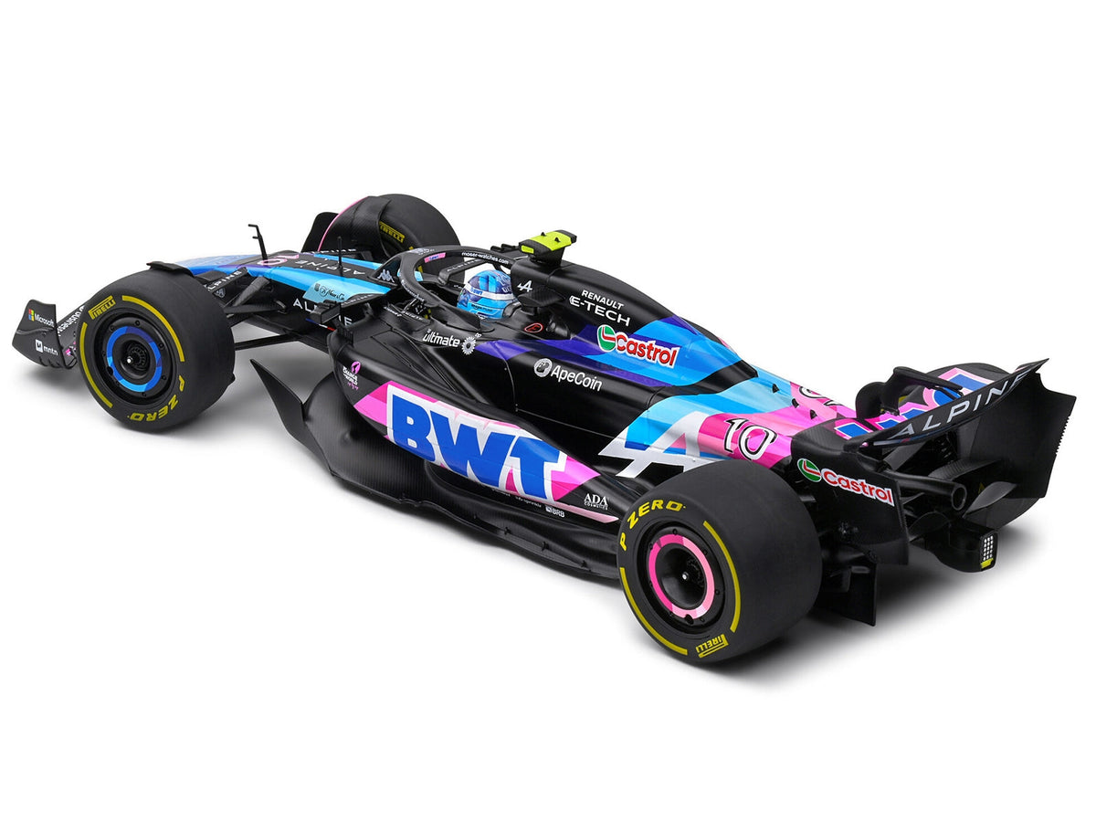 Solido 2024 Alpine A524 #10 Gasly Monaco GP F1 1:18
