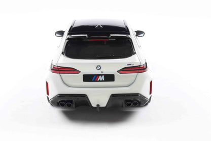 Solido 2024 BMW M5 (G99) Touring M Wagon Alpine White 1:18