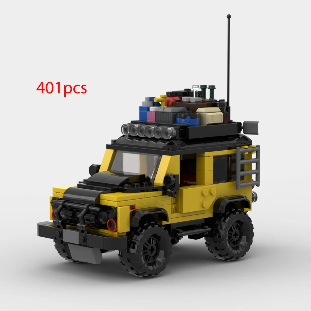 2024 Hot MOC Speed City Car Champion Racer Classic Supercar Building Blocks Brick Racing Super Technique Creative Garage DIY Set