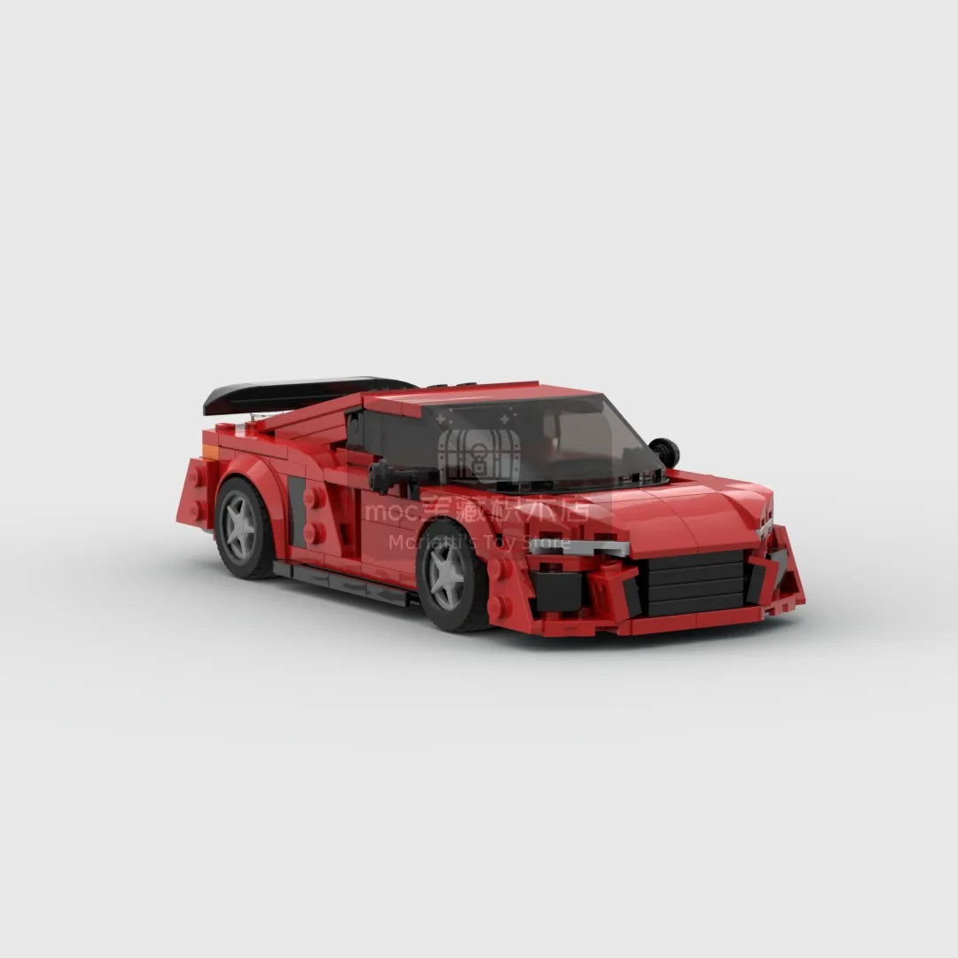 2024 Hot MOC Speed City Car Champion Racer Classic Supercar Building Blocks Brick Racing Super Technique Creative Garage DIY Set