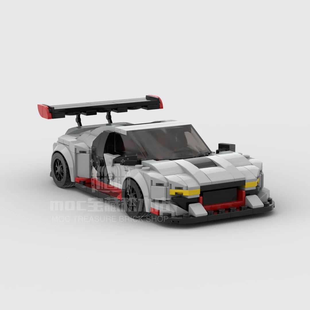 2024 Hot MOC Speed City Car Champion Racer Classic Supercar Building Blocks Brick Racing Super Technique Creative Garage DIY Set