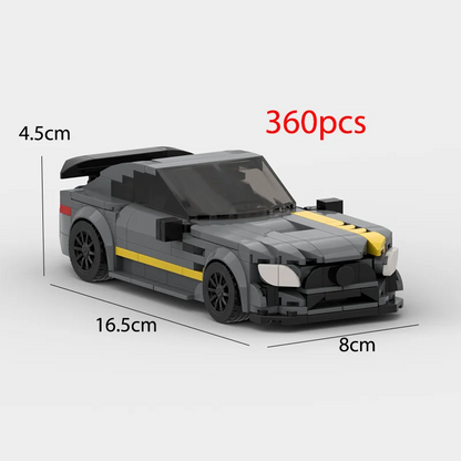 2024 Hot MOC Speed City Car Champion Racer Classic Supercar Building Blocks Brick Racing Super Technique Creative Garage DIY Set